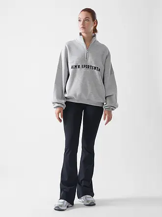 AIM'N | Damen Sweater Varsity mit Zip | 
